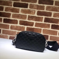 Cheapest Gucci GG Original Leather Messenger Bag 574886 black