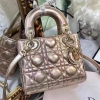 Purchase Dior MINI LADY DIOR CALFSKIN BAG M0505 champagne