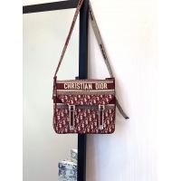 Grade Quality MESSENGER TAS DIOR OBLIQUE DIORCAMP M1291VRIS Bordeaux