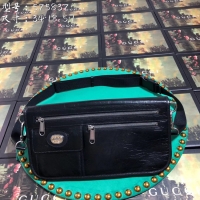 Best Quality Gucci GG Original Leather Messenger Bag 575837 black