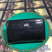 New Product Gucci GG Original Leather Clutch bag 575991 black