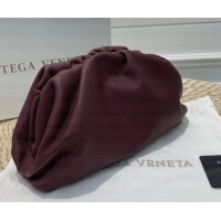 Sumptuous Bottega Veneta Frame Pouch Clutch Small Bag In Butter Calf 1911131 Burgundy