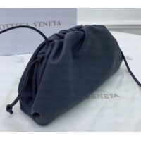 Discount Bottega Veneta Frame Pouch Clutch Small Bag with Strap In Butter Calf 1911132 Dark Blue