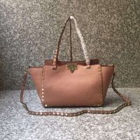 Promotional VALENTINO Rockstud medium tote 0972 pink