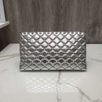 Luxury VALENTINO leather clutch 0125 silver