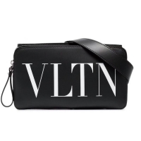 Discount VALENTINO leather bag 0048 black