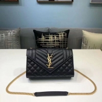 Most Popular Yves Saint Laurent Envelope Mini Classic Bag 526286 Black