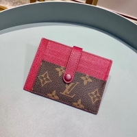 Sumptuous Louis Vuitton Monogram Canvas Card Holder M61730 Purple