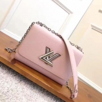 Luxury Discount Louis Vuitton Original Epi Leather Twist MM M50380 Pink