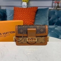 Unique Discount Louis Vuitton Original Monogram Canvas DAUPHINE CHAIN WALLET M68746