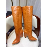 ​Low Cost Saint Laurent High Boots Calf Leather For Women YSL8964