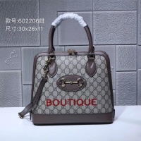 Luxury Gucci Ophidia small GG tote bag 602206 brown