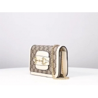 Luxury Gucci GG Marmont mini shoulder bag 600663 white