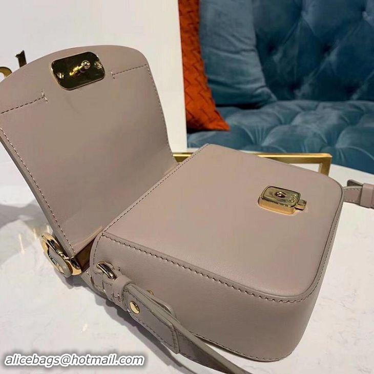 Luxurious Chloe Original Calfskin Leather Top Handle Small Bag 3S030 Gray