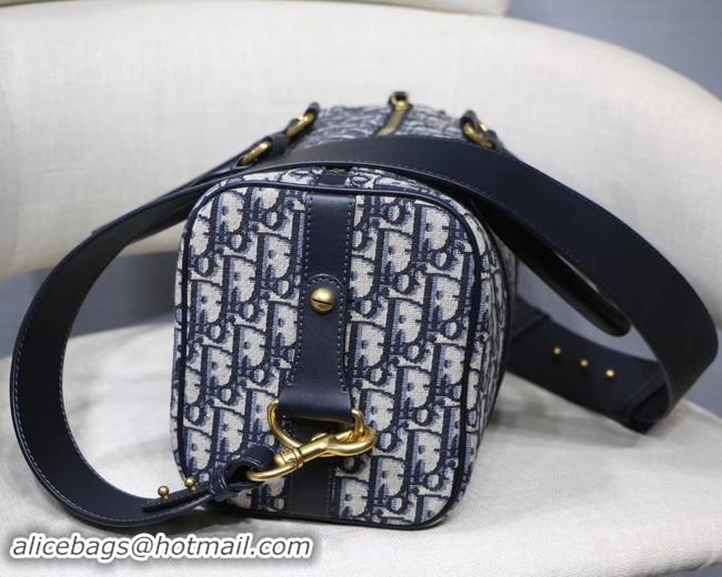 Shop Duplicate Dior SADDLE DENIM CANVAS TOTE BAG 5699