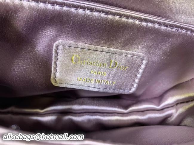 Good Product Dior SADDLE SATIN MINI BAG M447S Lilac