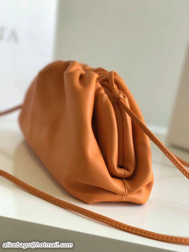 Top Quality Bottega Veneta Sheepskin Handble Bag Shoulder Bag 1189 Orange