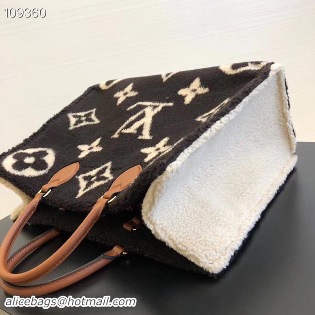 New Fashion Louis Vuitton Monogram Canvas Original M44412 black&white