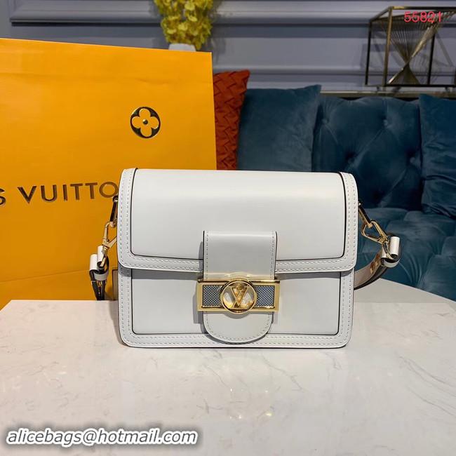 Buy New Cheap Louis vuitton original DAUPHINE MM M55735 white