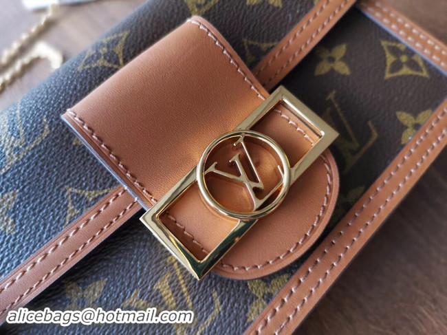 Luxury New Louis Vuitton Original Monogram Canvas DAUPHINE CHAIN WALLET M68746