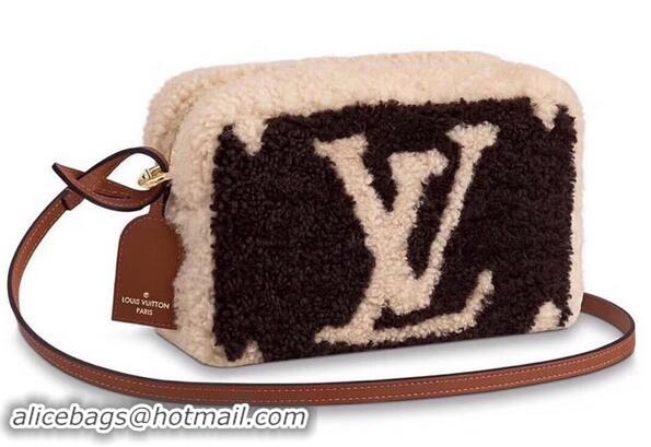 Luxury Classic Louis vuitton original wool M68599 black&white