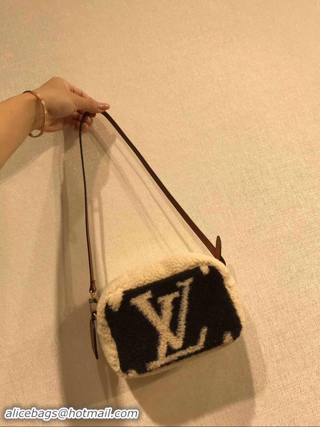 Luxury Classic Louis vuitton original wool M68599 black&white