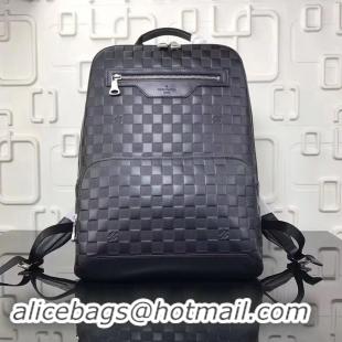 Top Quality Louis Vuitton Damier Infini Leather Avenue Backpack N41043 Onyx