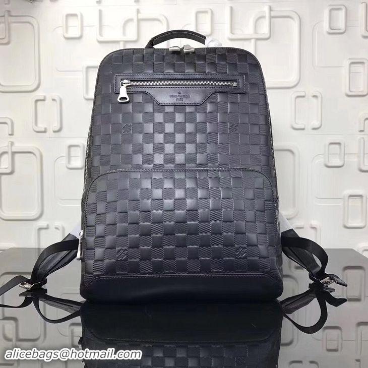 Top Quality Louis Vuitton Damier Infini Leather Avenue Backpack N41043 Onyx