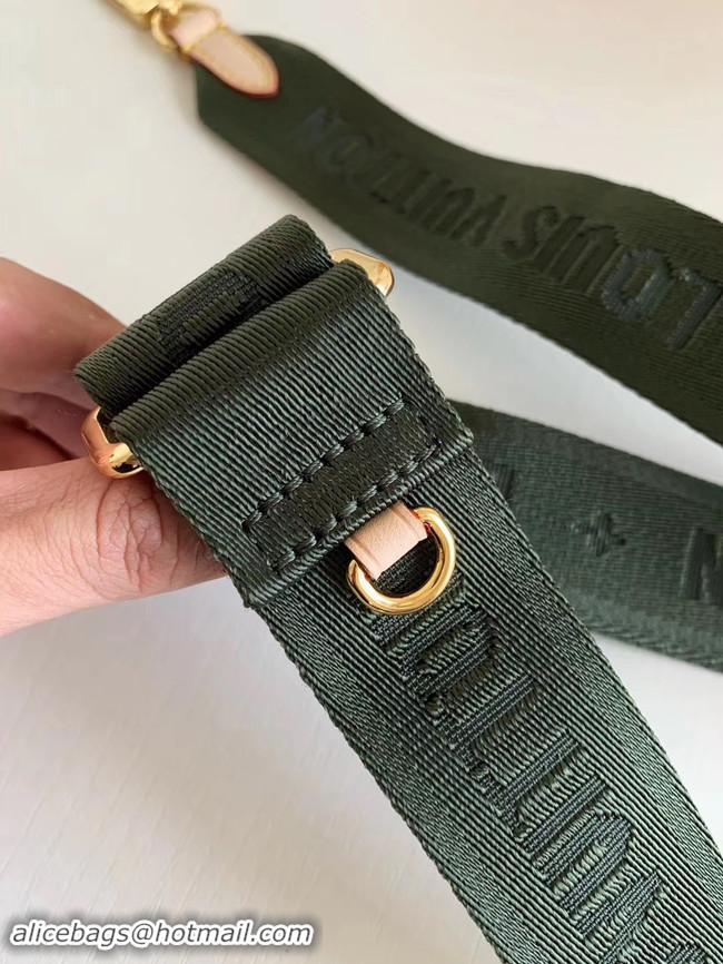 Free Shipping Discount  Louis Vuitton Shoulder Strap M44823 Green