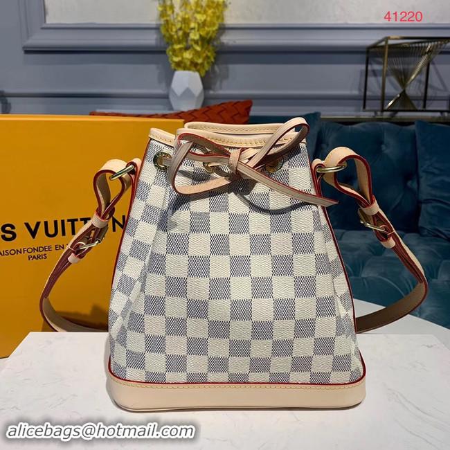 Top Quality Louis Vuitton Damier Azur Canvas NOE BB N41220