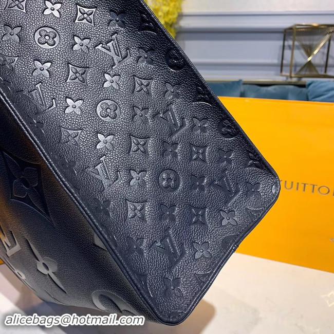 New Design Louis Vuitton Original Leather ONTHEGO M44576 Dark Blue