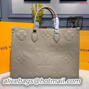 Discount Classic Louis Vuitton Original Leather ONTHEGO M44576 Grey