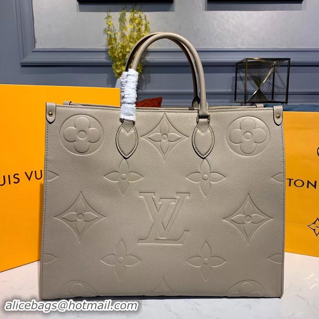 Discount Classic Louis Vuitton Original Leather ONTHEGO M44576 Grey