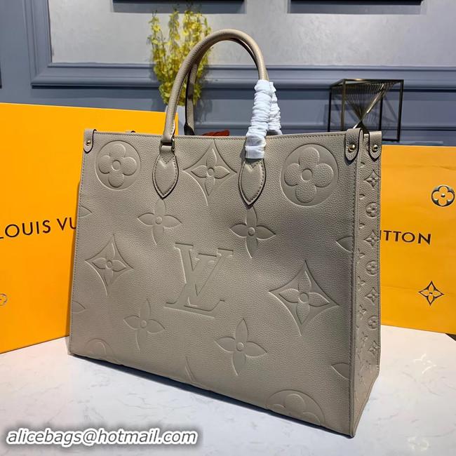 Discount Classic Louis Vuitton Original Leather ONTHEGO M44576 Grey