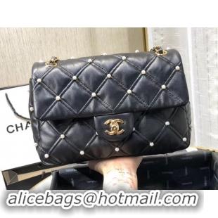 Hot Sale Chanel Original Leather Flap Bag AS1202 Black