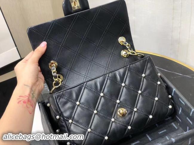 Hot Sale Chanel Original Leather Flap Bag AS1202 Black