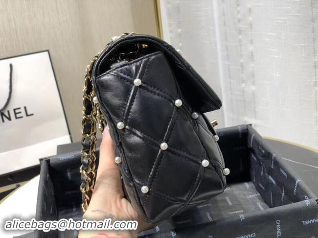 Hot Sale Chanel Original Leather Flap Bag AS1202 Black