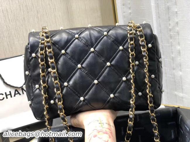 Hot Sale Chanel Original Leather Flap Bag AS1202 Black