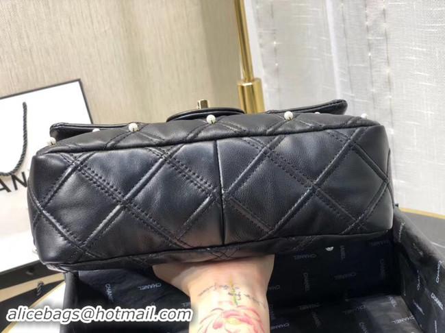 Hot Sale Chanel Original Leather Flap Bag AS1202 Black