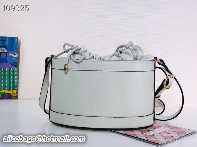 Best Price Gucci 1955 Horsebit Bucket Bag 602118 White