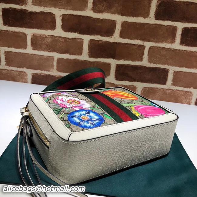 Cheapest Gucci Ophidia GG Flora small shoulder bag 550622 white