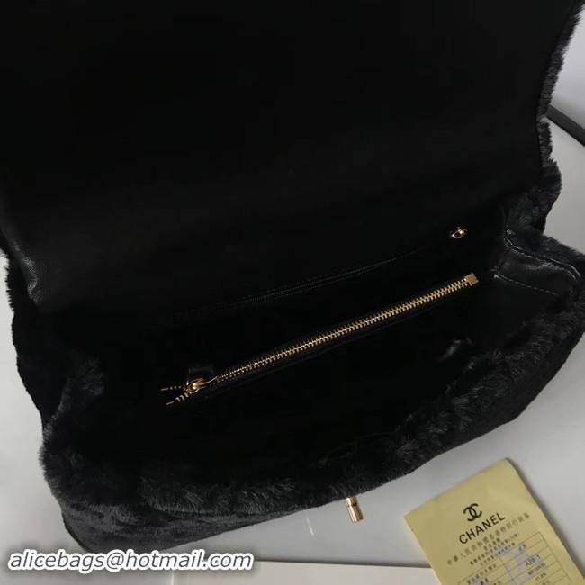 Top Quality Chanel flap bag with top handle A92991 black