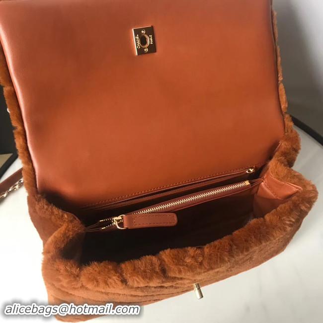 Good Taste Chanel flap bag with top handle A92991 Camel