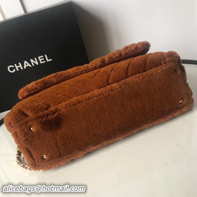 Good Taste Chanel flap bag with top handle A92991 Camel