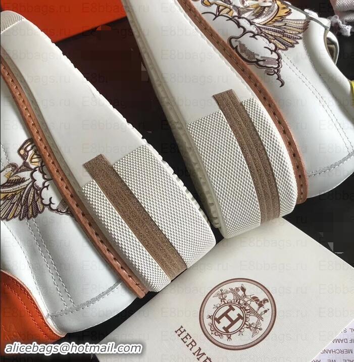 Pretty Style Hermes Calfskin Voltage Sneakers HS8901