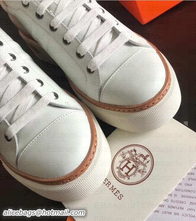 Pretty Style Hermes Calfskin Voltage Sneakers HS8901