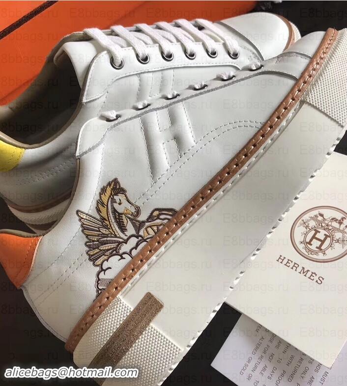 Pretty Style Hermes Calfskin Voltage Sneakers HS8901