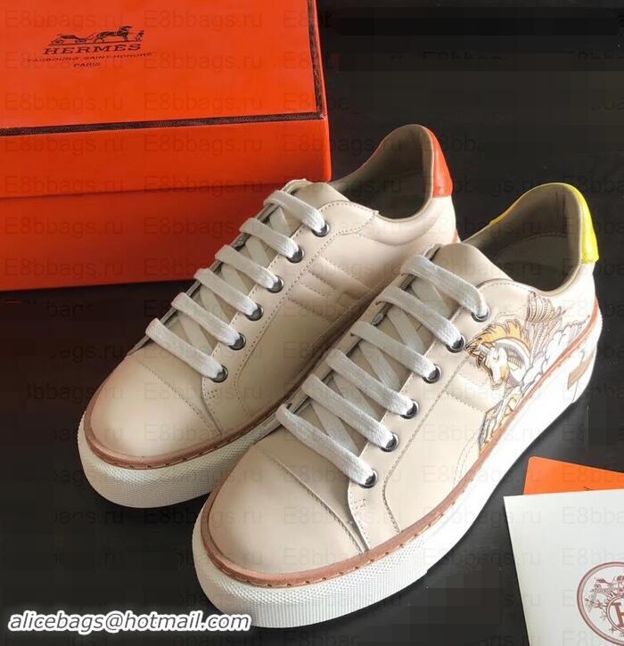 Top Quality Hermes Calfskin Voltage Sneakers HS8902