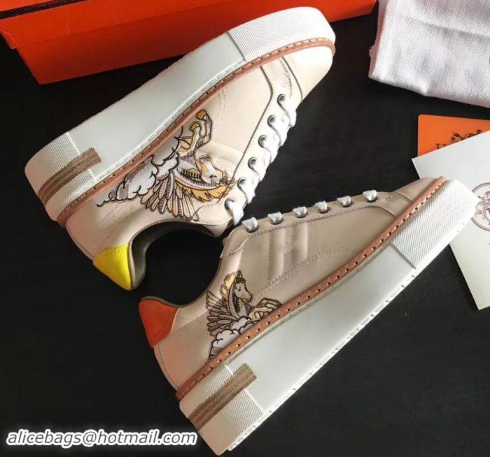 Top Quality Hermes Calfskin Voltage Sneakers HS8902