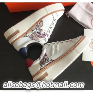 Good Looking Hermes Calfskin Voltage Sneakers HS8903